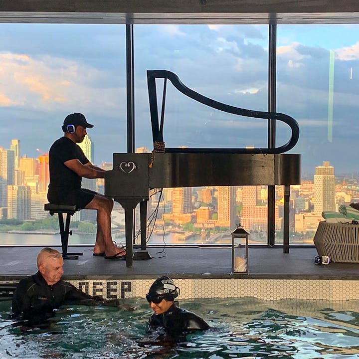 MindTravel Underwater Floating Meditation + Live-Piano Concert