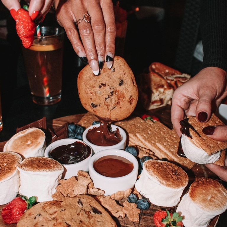 Bottomless Brunch on Old Grounds Social's Heated Winter Patio Fever