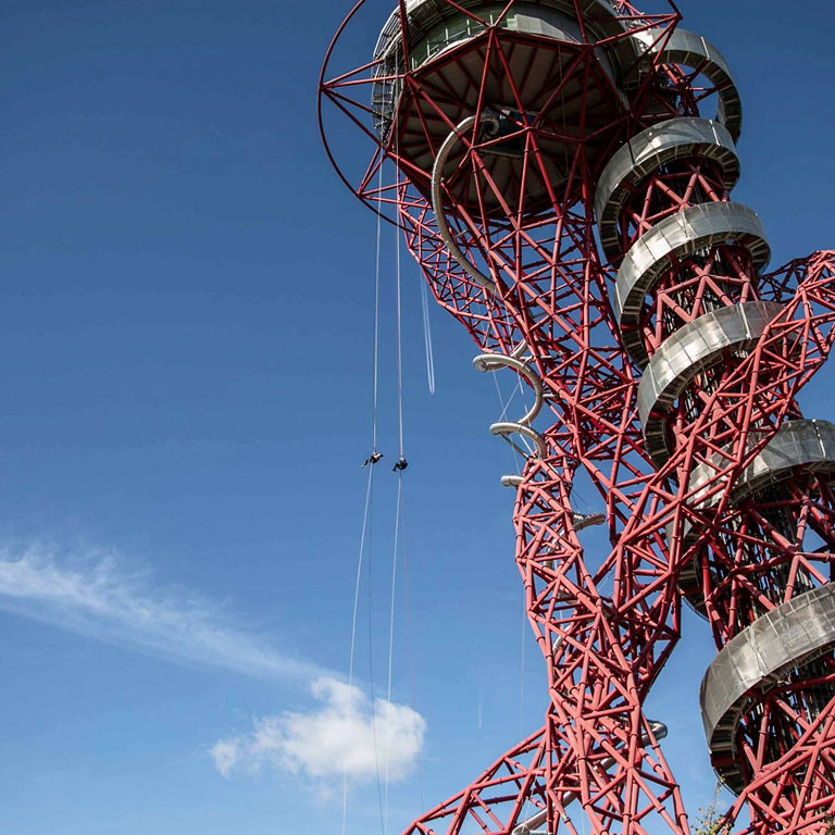 Abseil Down The Arcelormittal Orbit Fever